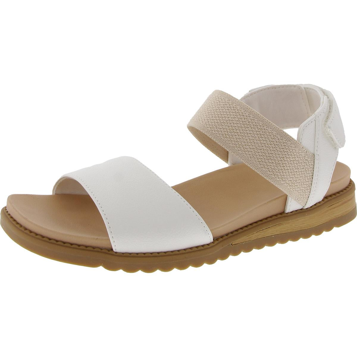 Womens Strappy Man Made Ankle Strap