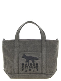 Maison Kitsune Men 'Profile Fox' Mini Shopping Bag