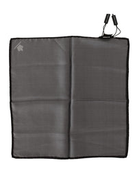 Dolce & Gabbana Black Silk Pocket Square
