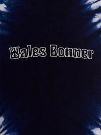Wales Bonner Men Logo Embroidery Tie Dye Sweatshirt