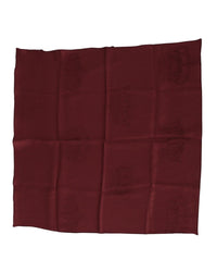 Dolce & Gabbana Men's Silk Handkerchief - Burgundy