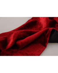 Dolce & Gabbana Men's Silk Handkerchief - Burgundy