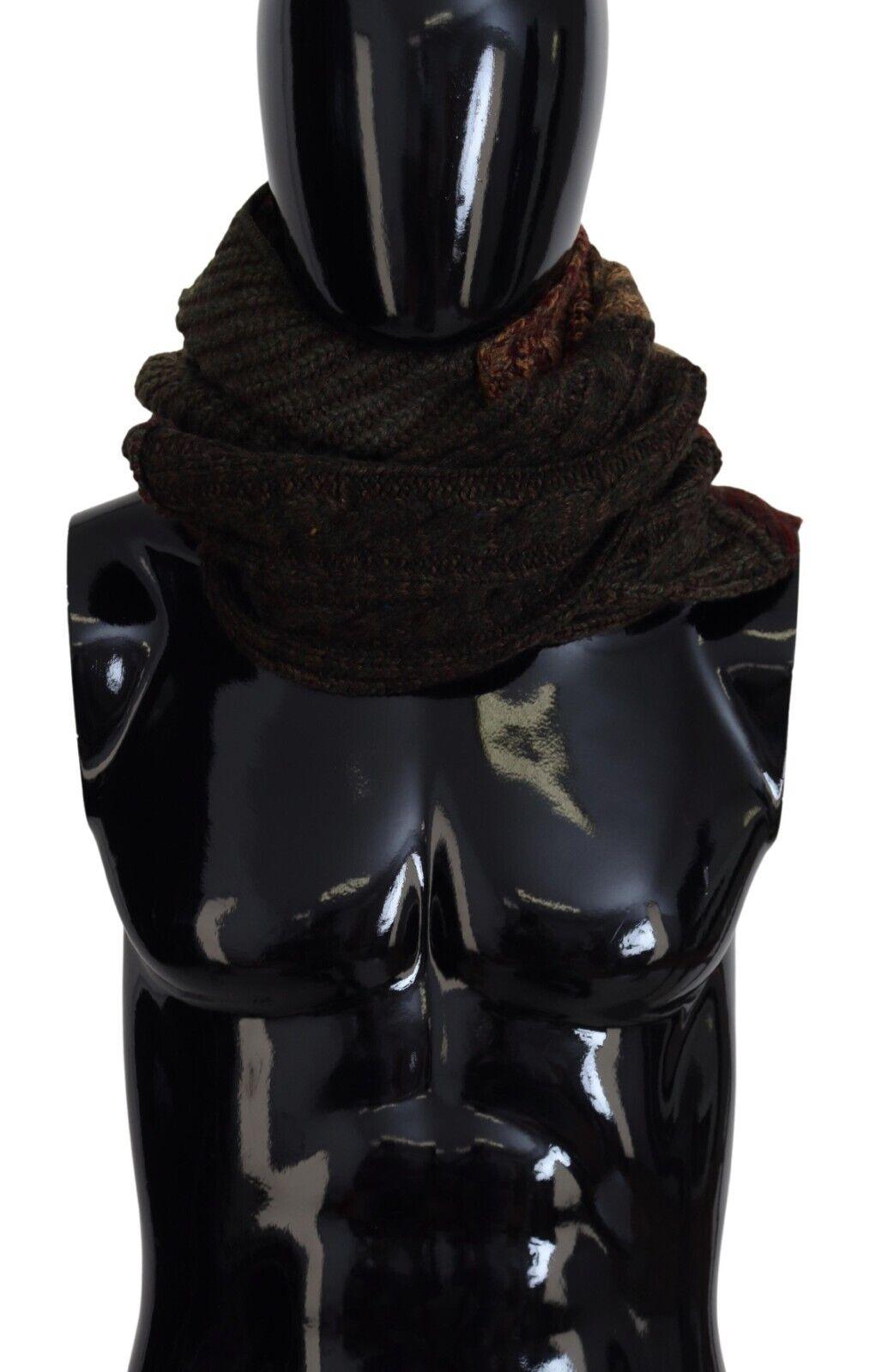 Dolce & Gabbana Brown Wool Scarf for Women