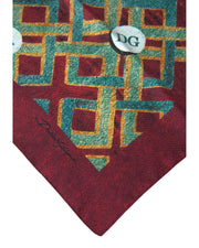 Dolce & Gabbana Printed Silk Handkerchief Scarf