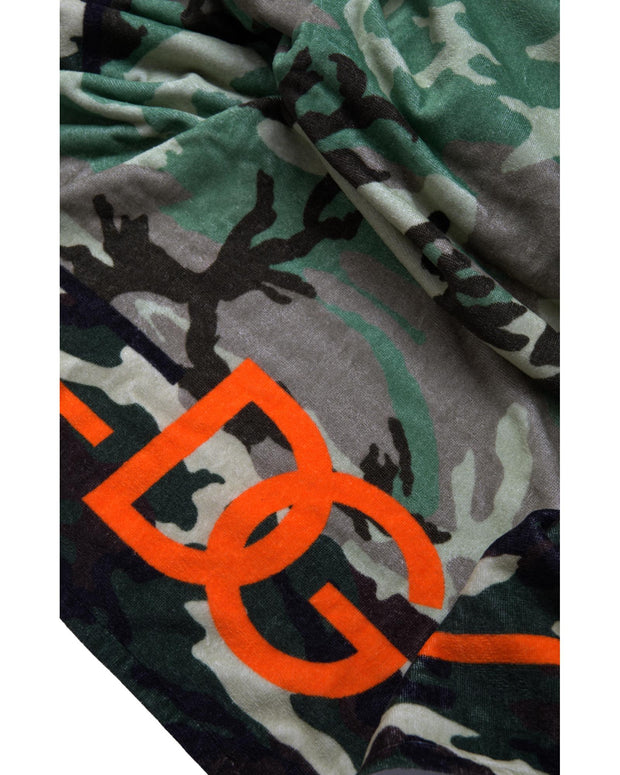 Dolce & Gabbana Printed Cotton Wrap Shawl Scarf