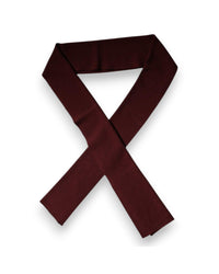 Dolce & Gabbana Cashmere Scarf Burgundy Men Maroon Scarves & Shawls