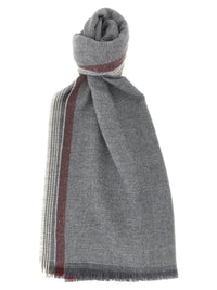 BRUNELLO CUCINELLI Brunello Cucinelli Men Diagonal Wool And Cashmere Scarf