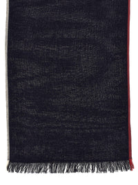 Brunello Cucinelli Men Contrast Border Scarf