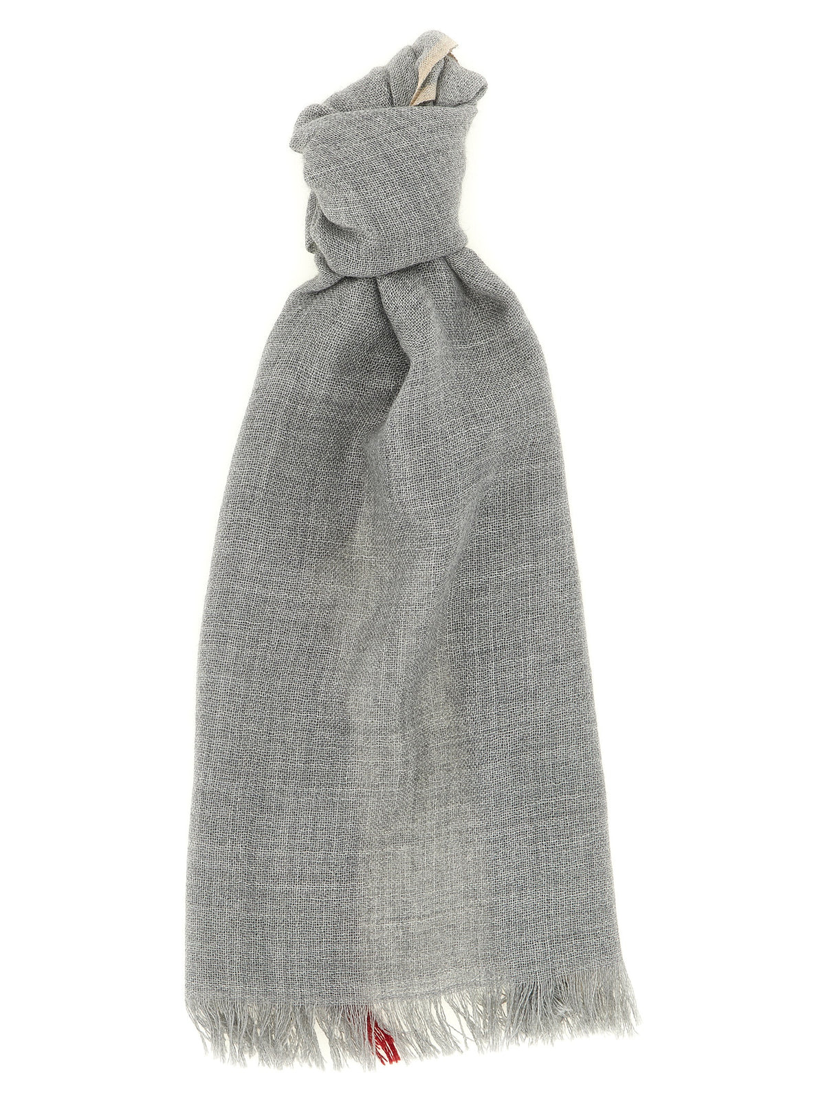 BRUNELLO CUCINELLI Brunello Cucinelli Men Contrast Border Scarf