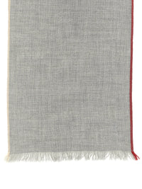 BRUNELLO CUCINELLI Brunello Cucinelli Men Contrast Border Scarf