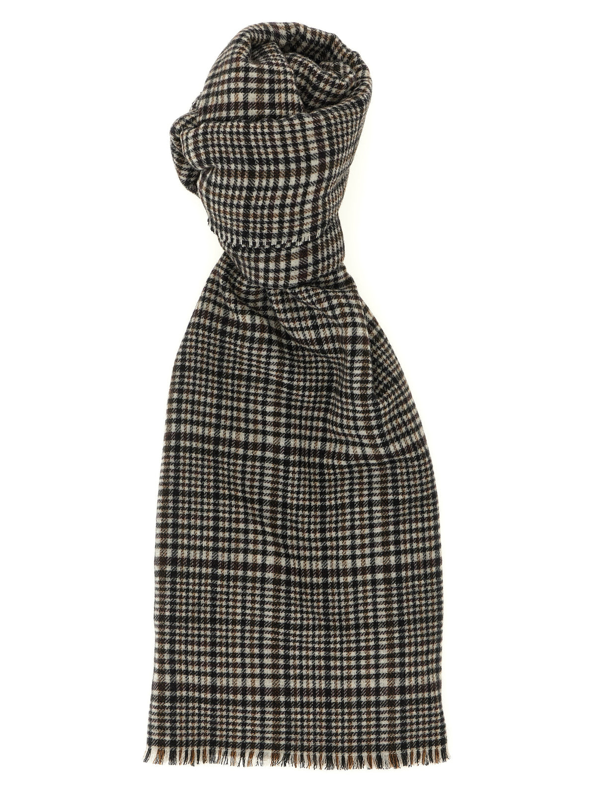 BRUNELLO CUCINELLI Brunello Cucinelli Women Prince Of Wales Cashmere Scarf