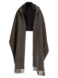 Brunello Cucinelli Women Scarf With Reversible Hood
