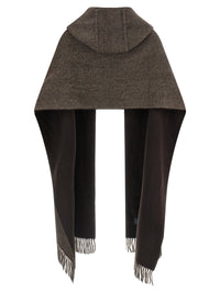 Brunello Cucinelli Women Scarf With Reversible Hood