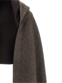 Brunello Cucinelli Women Scarf With Reversible Hood