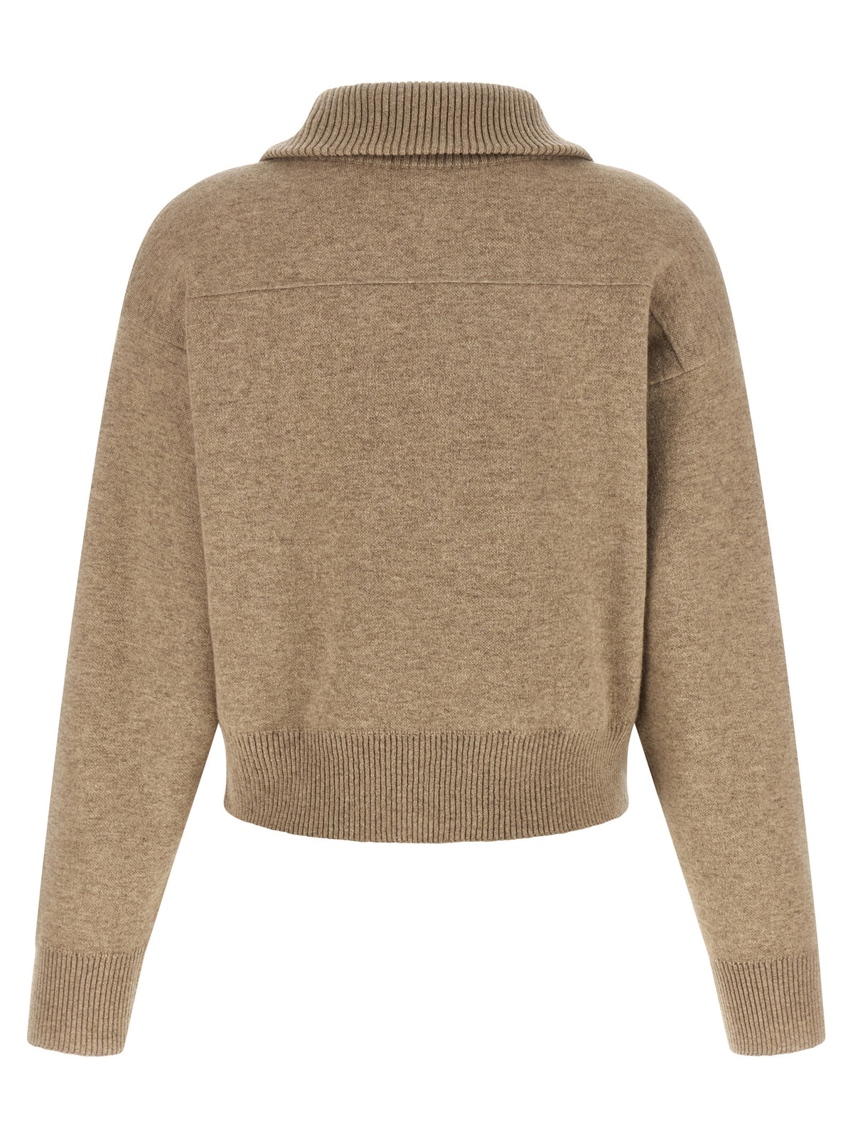 BRUNELLO CUCINELLI Brunello Cucinelli Women 'Shiny Zipper Pull' Wool Cardigan