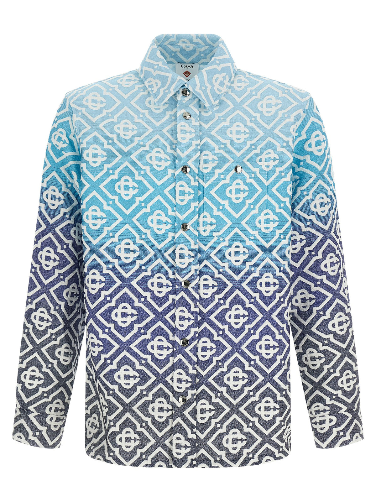 CASABLANCA Casablanca Men Shacket 'Monogram Gradient Jacquard'