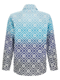 CASABLANCA Casablanca Men Shacket 'Monogram Gradient Jacquard'