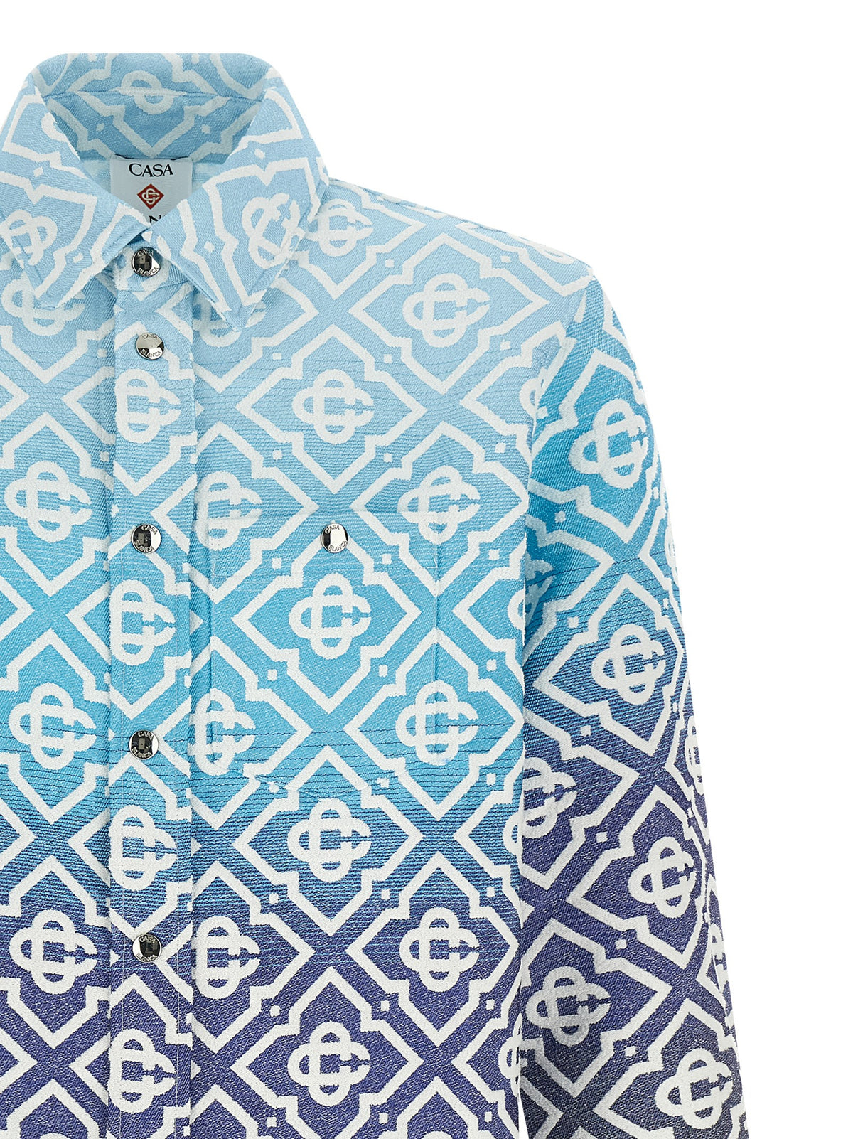 CASABLANCA Casablanca Men Shacket 'Monogram Gradient Jacquard'