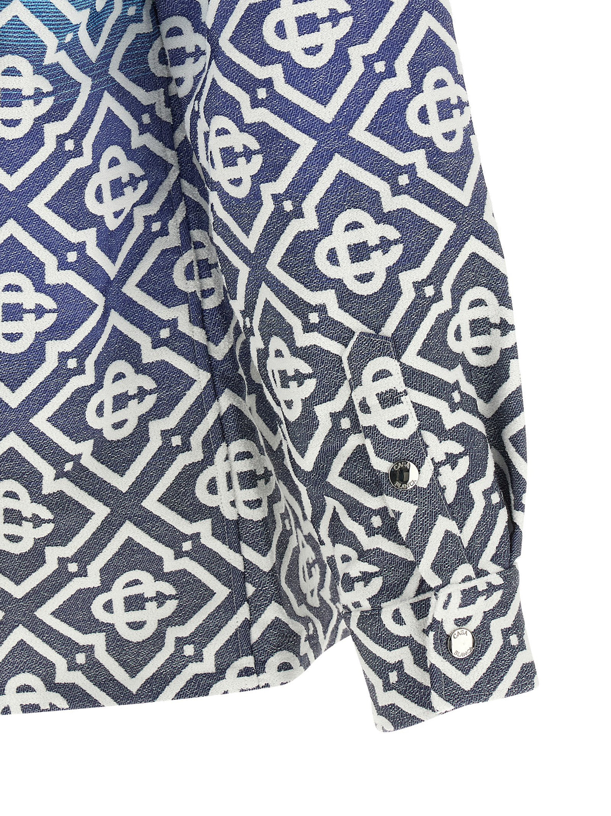 CASABLANCA Casablanca Men Shacket 'Monogram Gradient Jacquard'