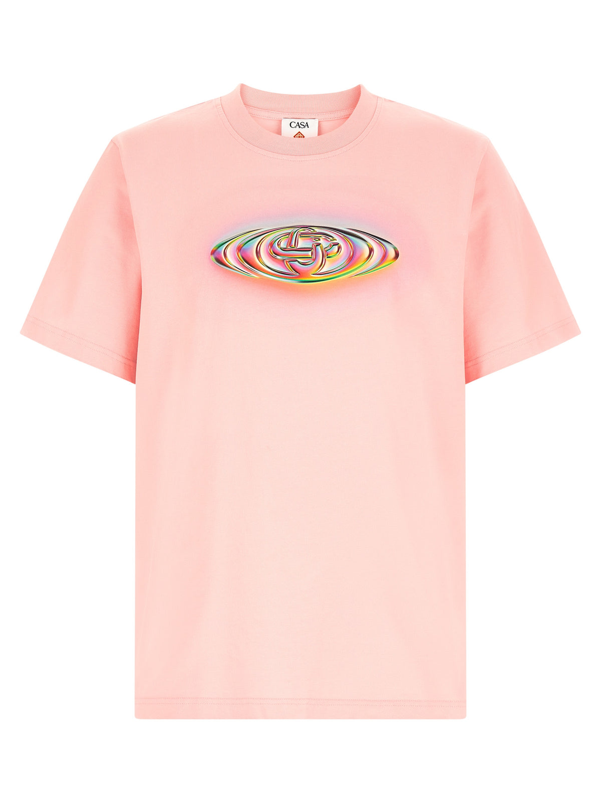 CASABLANCA Casablanca Men Martin Naumann 'Glass Logo' T-Shirt