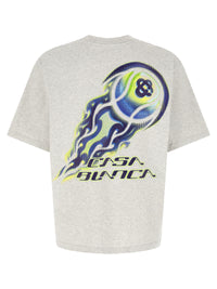 CASABLANCA Casablanca Men 'Flaming Tennis Ball' T-Shirt