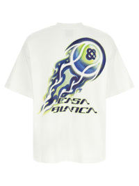 CASABLANCA Casablanca Men 'Flaming Tennis Ball' T-Shirt