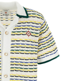 CASABLANCA Casablanca Men 'Tuck Stitch Short Sleeve' Shirt