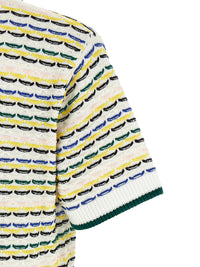 CASABLANCA Casablanca Men 'Tuck Stitch Short Sleeve' Shirt