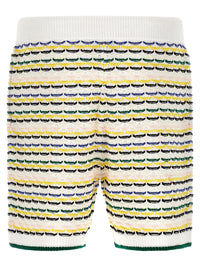 Casablanca Men 'Tuck Stitch' Bermuda Shorts