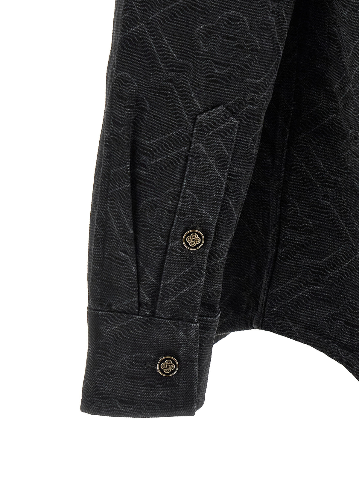 CASABLANCA Casablanca Men 'Laser Monogram Denim' Overshirt