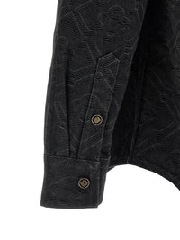 CASABLANCA Casablanca Men 'Laser Monogram Denim' Overshirt