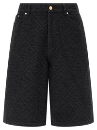 CASABLANCA Casablanca Men 'Laser Monogram Denim' Bermuda Shorts