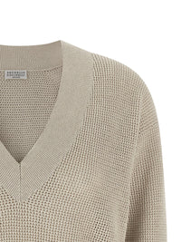 BRUNELLO CUCINELLI Brunello Cucinelli Women Openwork Sweater