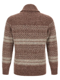 Brunello Cucinelli Men 'Nordic Jacquard' Cardigan