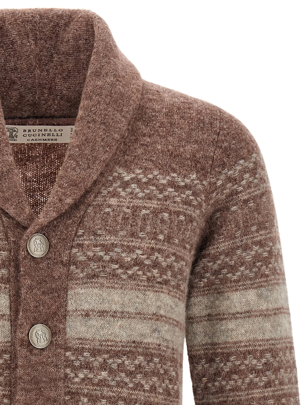Brunello Cucinelli Men 'Nordic Jacquard' Cardigan