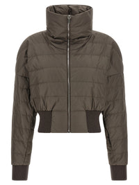 RICK OWENS Rick Owens Women Moncler + Rick Owens 'Cropped' Down Jacket