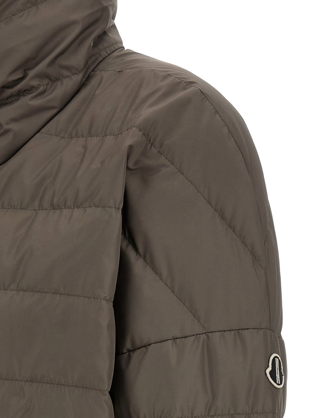 RICK OWENS Rick Owens Women Moncler + Rick Owens 'Cropped' Down Jacket