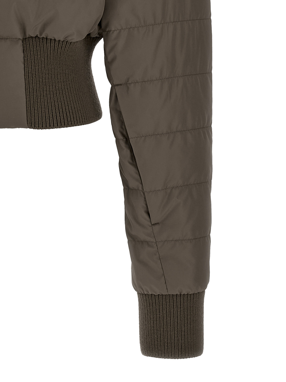 RICK OWENS Rick Owens Women Moncler + Rick Owens 'Cropped' Down Jacket