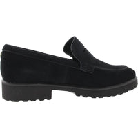 GENEVA LOAFER Womens Laceless Suede Loafers