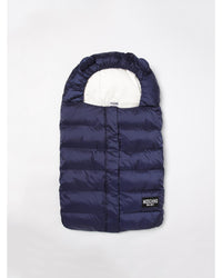 Moschino Baby Sleeping Bag Hooded Puffer Kids Navy Blanket Sets
