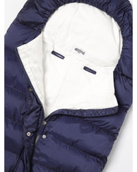 Moschino Baby Sleeping Bag Hooded Puffer Kids Navy Blanket Sets