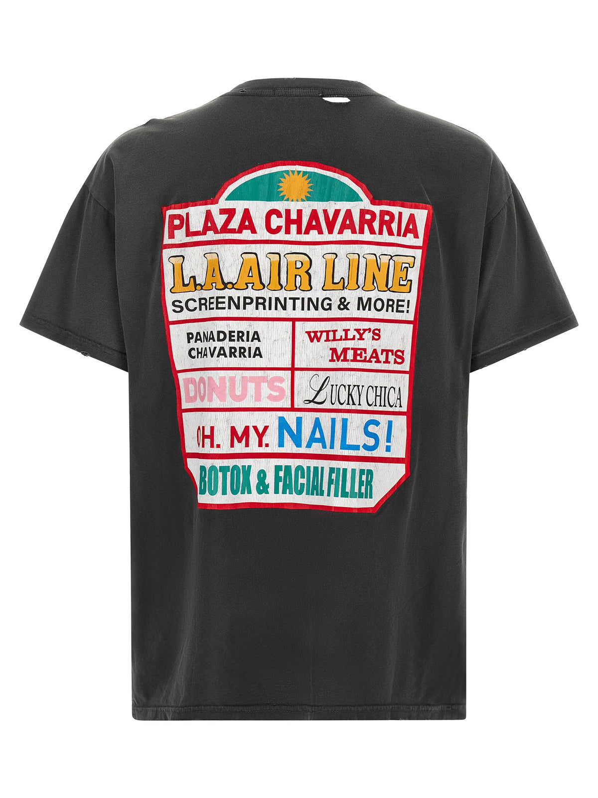 WILLY CHAVARRIA Willy Chavarria Men 'Plaza Chavarria Easy' T-Shirt