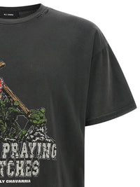 Willy Chavarria Men 'Keep Praying Bitches' T-Shirt
