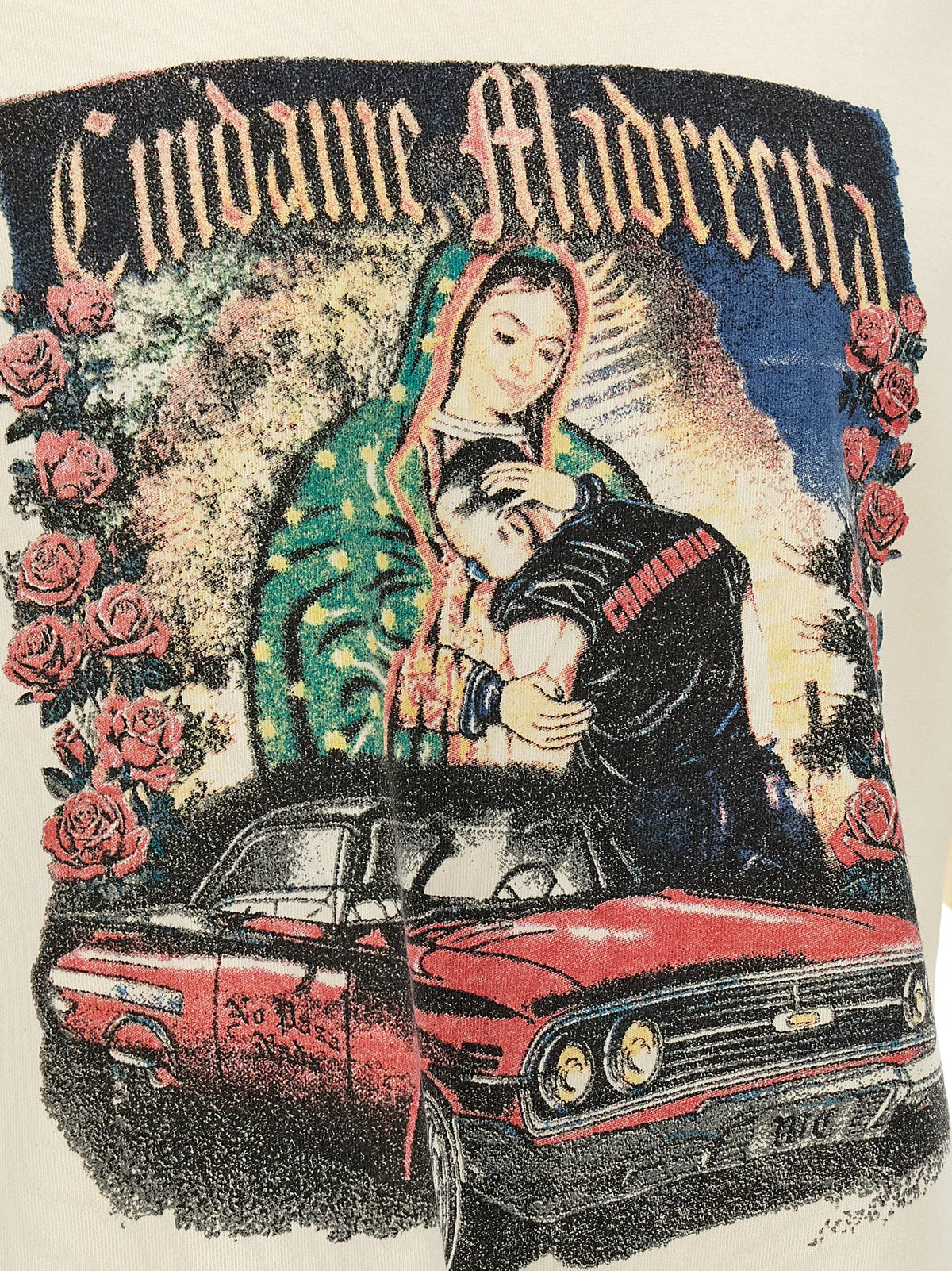 WILLY CHAVARRIA Willy Chavarria Men 'Cuidame Madrecita' T-Shirt