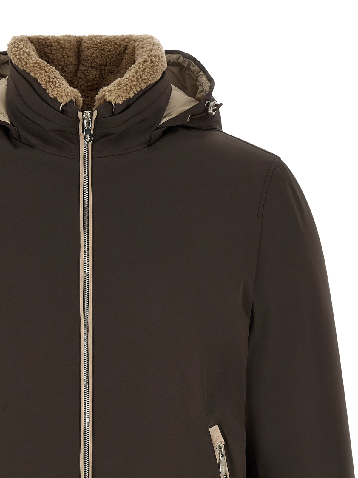 BRUNELLO CUCINELLI Brunello Cucinelli Men Detachable Hood Down Jacket