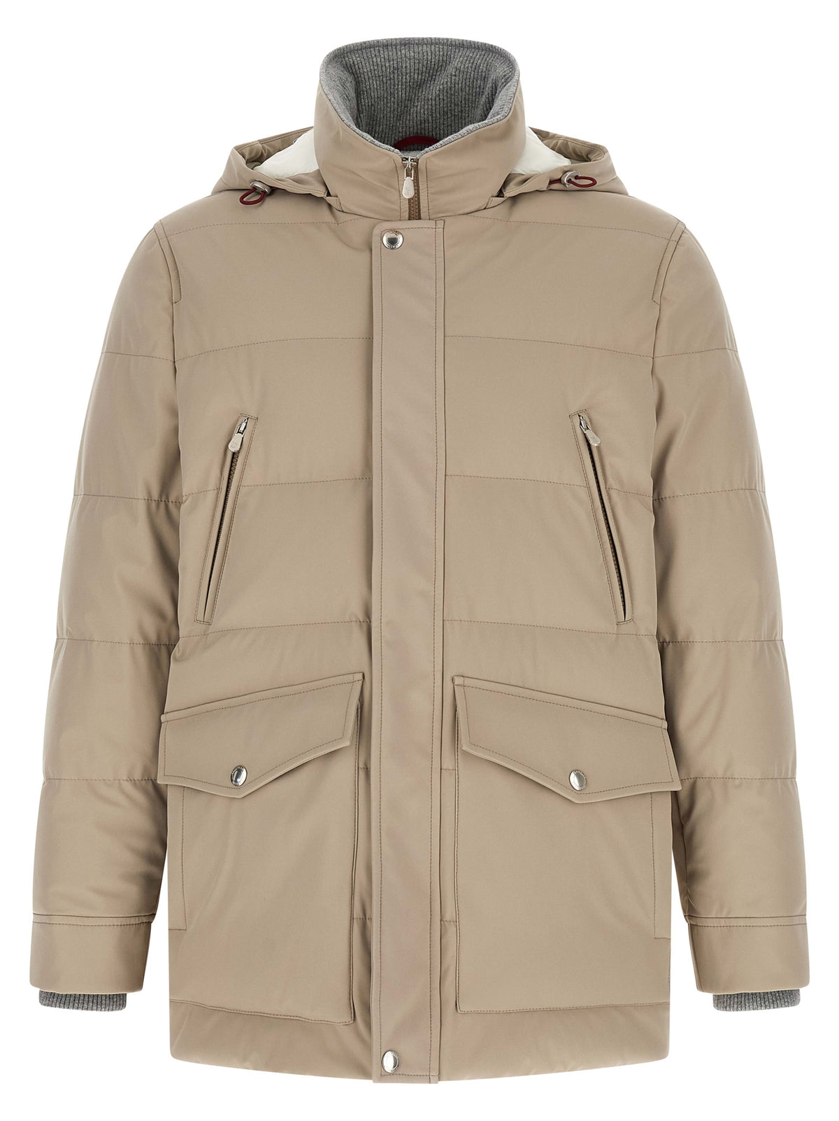 Brunello Cucinelli Men Quilted Parka