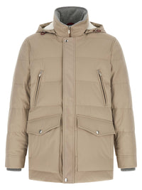 Brunello Cucinelli Men Quilted Parka