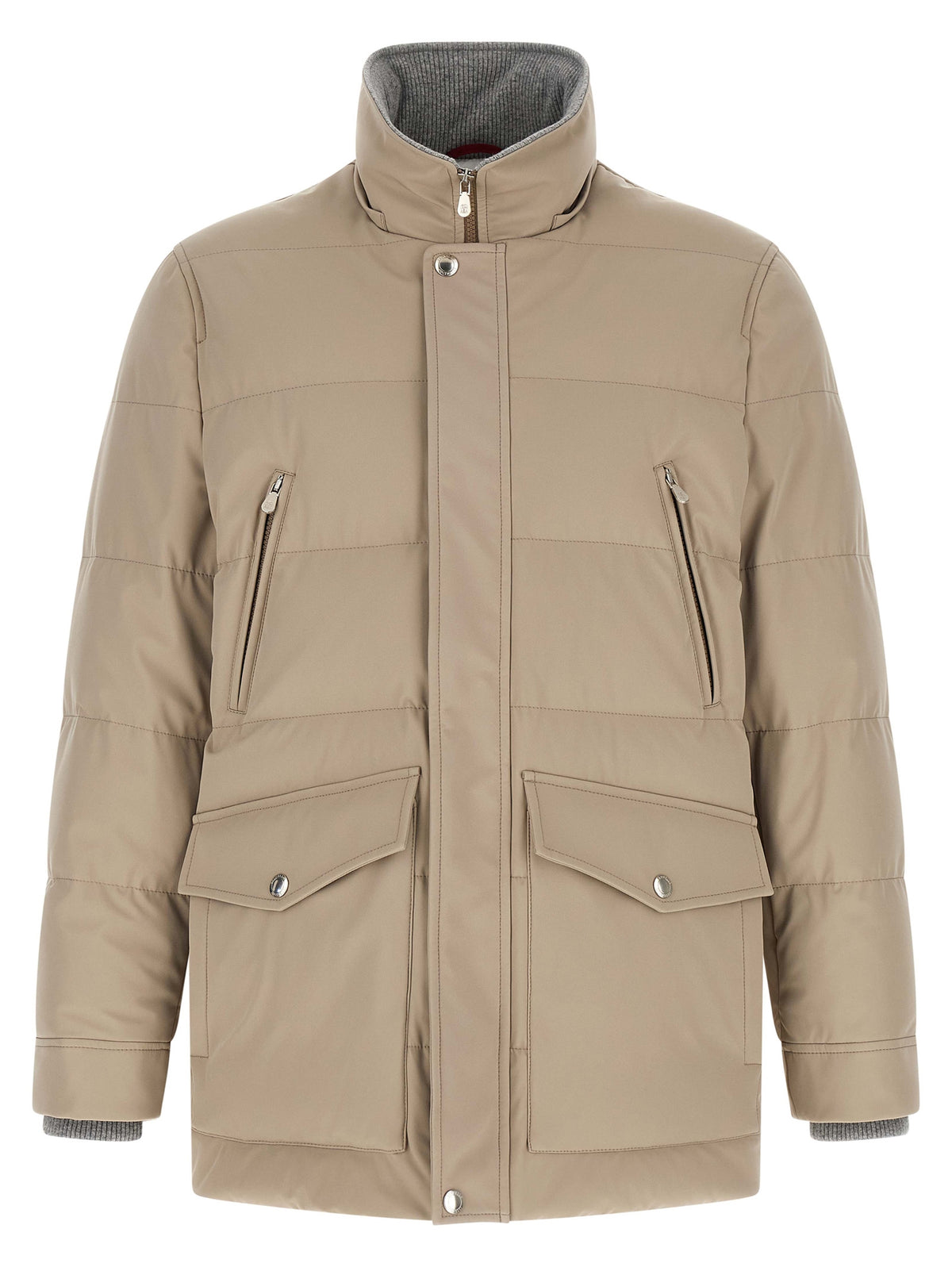 Brunello Cucinelli Men Quilted Parka