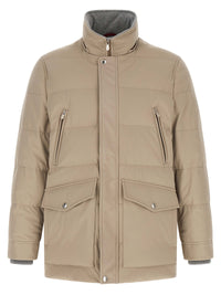 Brunello Cucinelli Men Quilted Parka