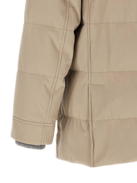 Brunello Cucinelli Men Quilted Parka
